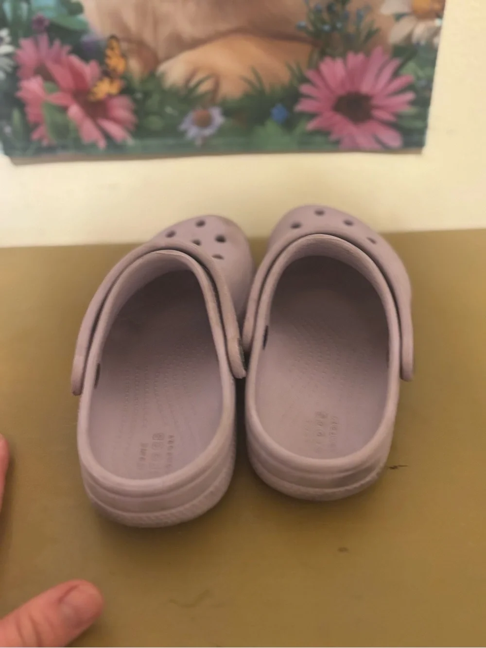CROCS Kids Lilac Slip-On Clogs